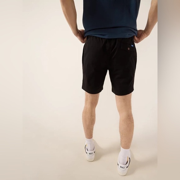 Chubbies The Dark N Stormies 7” shorts elastic waist black Size L - Picture 2 of 9